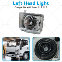 {{ LH Head Light Lamp Suitable for Isuzu NLR NLS NNR NPR NPS Truck 08-On }} - Buy Car Parts Online at {{ Kaka Auto Parts }}.