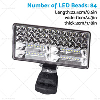 {{ 18V 8in LED Work Light Torch Camping Flashlights 2USB Suitablefor Makita Battery }} - Buy Car Parts Online at {{ Kaka Auto Parts }}.