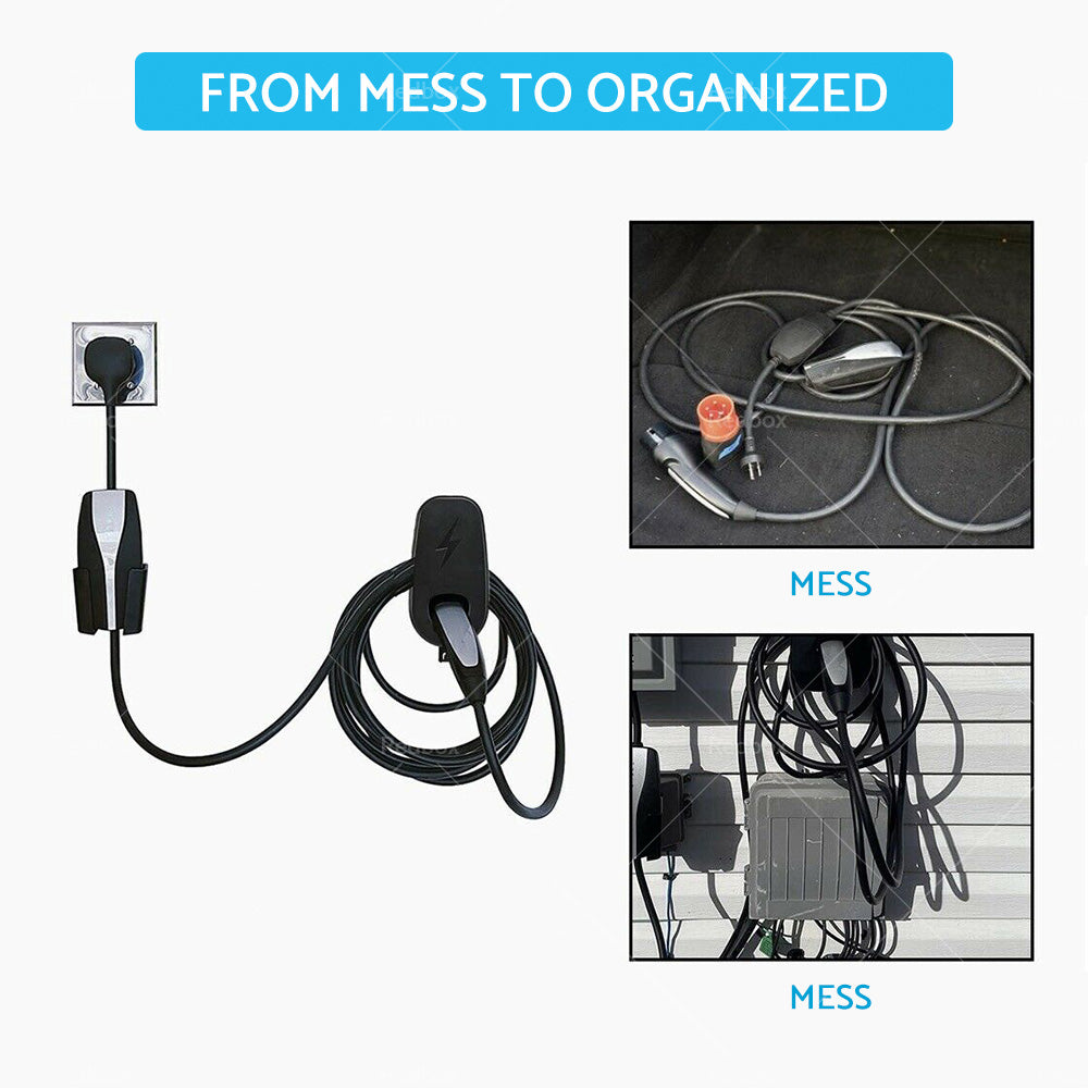{{ Mobile Connector Cable Holder Car Charging Cable Organizer For Tesla Model 3 X S }} - Buy Car Parts Online at {{ Kaka Auto Parts }}.