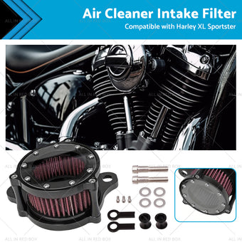 compare product CNC Air Cleaner Intake Filter Kit Suitable For Harley Sportster XL 1991-2016