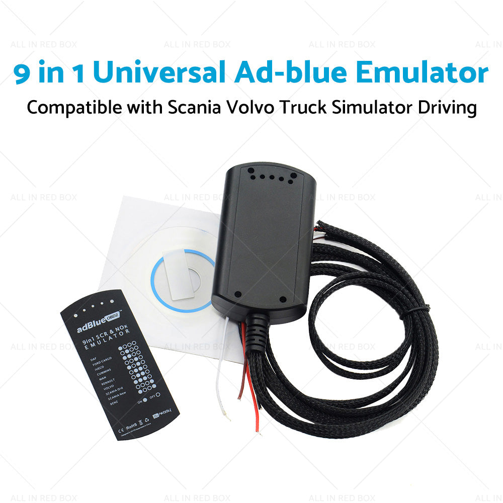 {{ 9in1 Universal Ad-blue Emulator Suitable ForScania Volvo Truck Simulator Driving }} - Buy Car Parts Online at {{ Kaka Auto Parts }}.