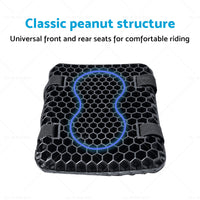 {{ Motorcycle Seat Cushion Comfort Gel Pillow Pad Cover Motorbike Pressure Relief }} - Buy Car Parts Online at {{ Kaka Auto Parts }}.