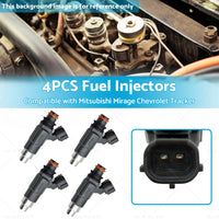 {{ 4PCS Fuel Injector CDH166 Suitable for Mitsubishi Mirage 1. 5L Suzuki Vitara 1. 6L }} - Buy Car Parts Online at {{ Kaka Auto Parts }}.
