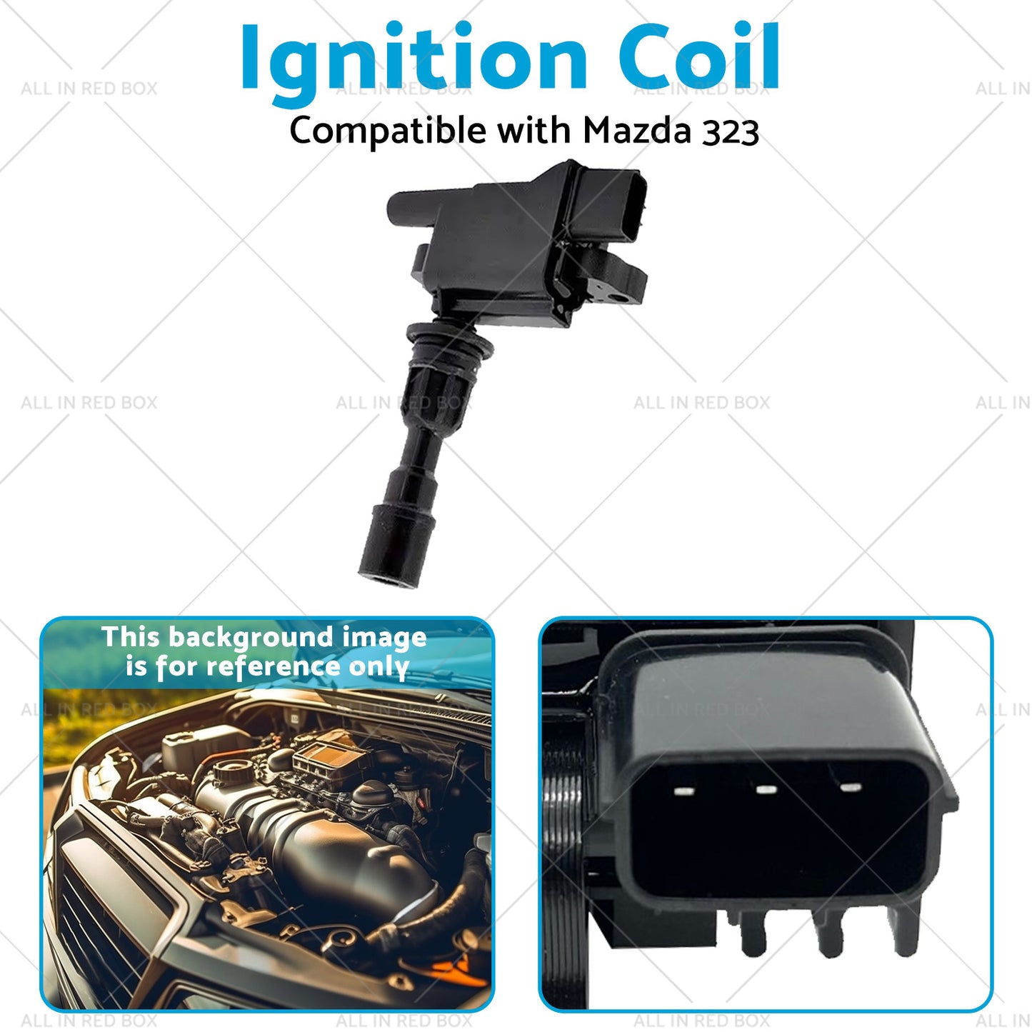 {{ ZL01-18100-A Ignition Coil Suitable for Mazda 323 1. 5L 1. 6L 98-03 }} - Buy Car Parts Online at {{ Kaka Auto Parts }}.