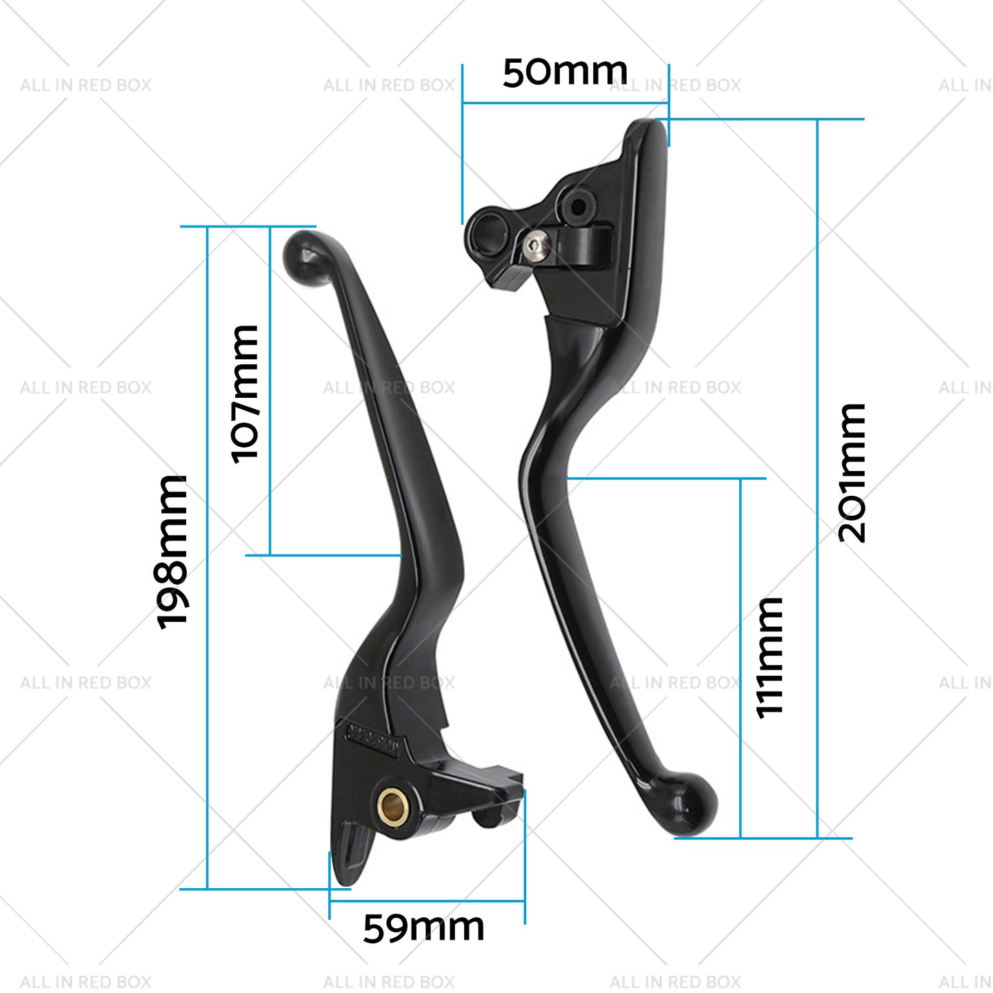 {{ 2x Brake Clutch Levers Suitable For Harley 2015-2023 Softail Slim Fat Boy }} - Buy Car Parts Online at {{ Kaka Auto Parts }}.