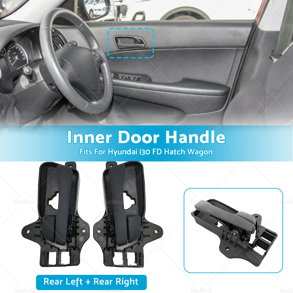 {{ 1 Pair Rear Inner Door Handle Suitable For Hyundai i30 FD 2007-2012 LEFT  RIGHT }} - Buy Car Parts Online at {{ Kaka Auto Parts }}.