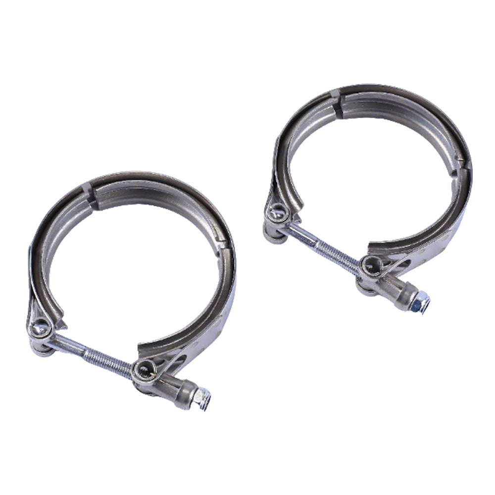 2x Turbo Exhaust Header Kit T3 T4 Suitable For Chevy LS1 LS2 LS6 LSX Camaro GTO