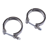 2x Turbo Exhaust Header Kit T3 T4 Suitable For Chevy LS1 LS2 LS6 LSX Camaro GTO
