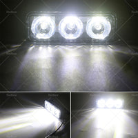 {{ 2X Super Bright 3 LED Daylight Running Lights Daytime Driving Light DRL White }} - Buy Car Parts Online at {{ Kaka Auto Parts }}.