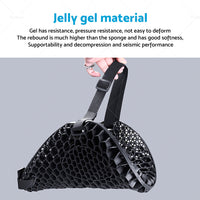 {{ 1x Motorcycle Comfort Gel Seat Cushion Pillow Pad Cover Pressure Relief w or sleeve }} - Buy Car Parts Online at {{ Kaka Auto Parts }}.