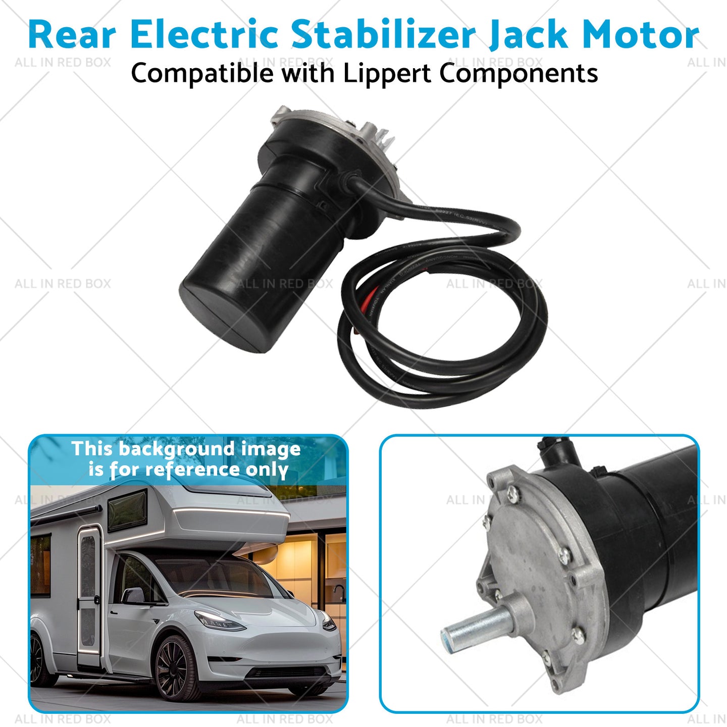 {{ 352338 Rear Electric Stabilizer Jack Motor Suitable for Lippert Components }} - Buy Car Parts Online at {{ Kaka Auto Parts }}.