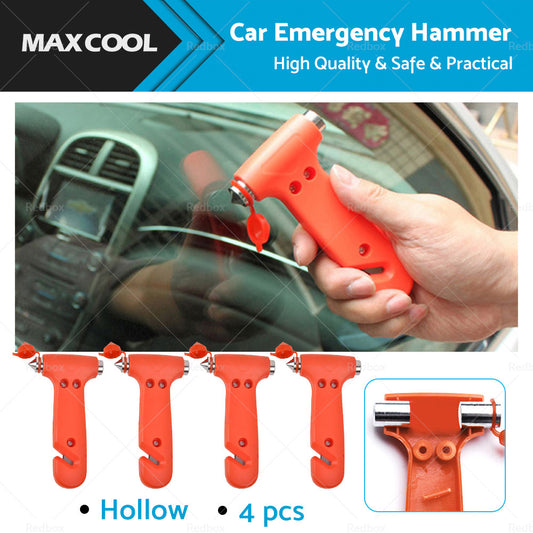 {{ 4x Emergency Safety Hammer Breaker Car Cutter Window Belt 2 in 1 Tool Bus Glass }} - Buy Car Parts Online at {{ Kaka Auto Parts }}.