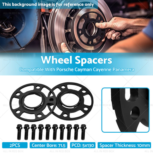 {{ 2PCS 10mm 6061-T6 Wheel Spacers Suitable For Porsche Cayman Cayenne Panamera }} - Buy Car Parts Online at {{ Kaka Auto Parts }}.