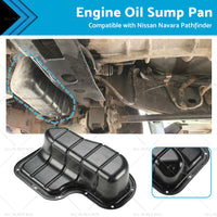 {{ Engine Oil Sump Pan Suitable for Nissan Navara D40 Pathfinder R51 VSK YD25 05-12 }} - Buy Car Parts Online at {{ Kaka Auto Parts }}.
