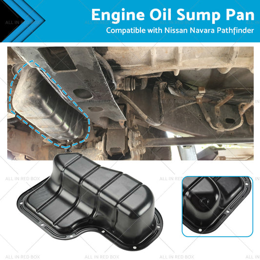 {{ Engine Oil Sump Pan Suitable for Nissan Navara D40 Pathfinder R51 VSK YD25 05-12 }} - Buy Car Parts Online at {{ Kaka Auto Parts }}.