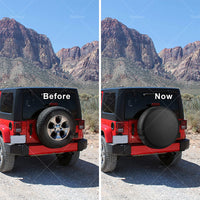 {{ 17 Inch Spare Wheel Cover Vinyl 4x4 Tire Covers for 80-83cm or 32 inch  Tyre Diameter }} - Buy Car Parts Online at {{ Kaka Auto Parts }}.