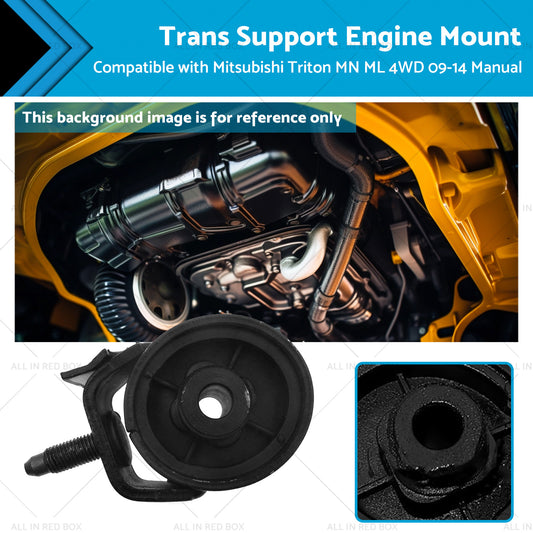 {{ Trans Support Engine Mount Suitable for Mitsubishi MN ML Triton 4WD 09-14 Manual }} - Buy Car Parts Online at {{ Kaka Auto Parts }}.