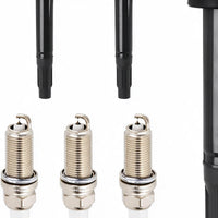 Ignition Coil and Spark Plug Kit Suitable for Toyota Camry Corolla RAV4 UF487 - XQ1