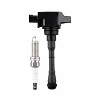 Ignition Coil UF659 with Iridium Spark Plug 91215 Suitable for Nissan Almera - BD2