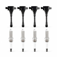 Ignition Coil UF659 with Iridium Spark Plug 91215 Suitable for Nissan Almera - ZT2