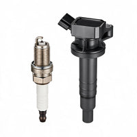 Ignition Coil and Spark Plug Kit Suitable for Toyota Camry Corolla RAV4 Matrix - BD2