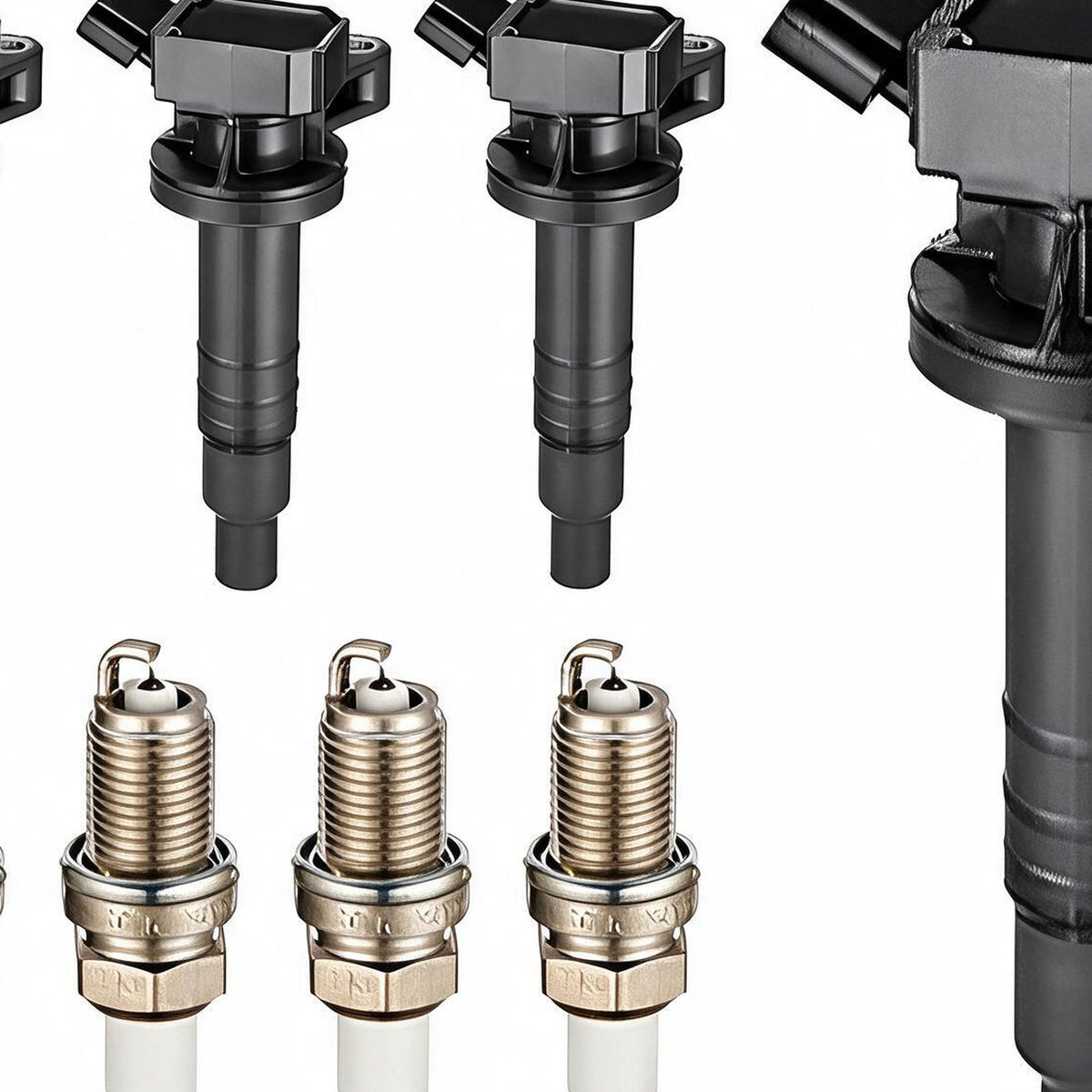 Ignition Coil and Spark Plug Kit Suitable for Toyota Camry Corolla RAV4 Matrix - XQ1