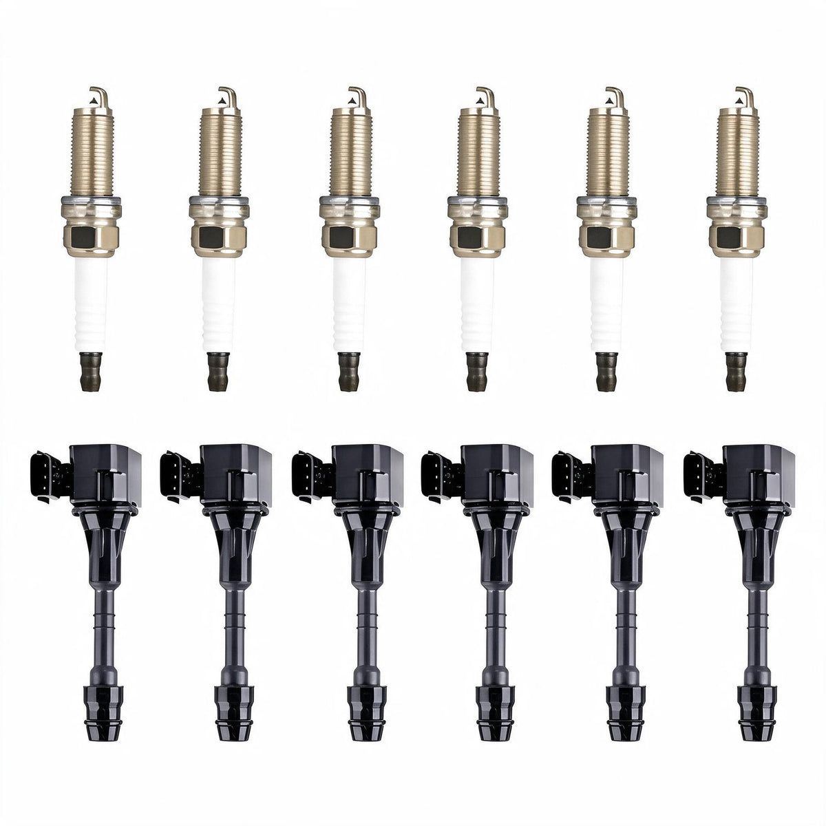 Ignition Coil UF349 with Iridium Spark Plug Suitable for Nissan Altima Sentra - BD1