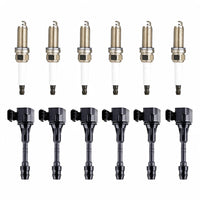 Ignition Coil UF349 with Iridium Spark Plug Suitable for Nissan Altima Sentra - BD1