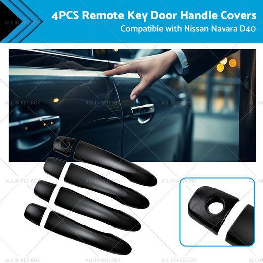 {{ 4x Remote Key Door Handle Covers Suitable for Nissan Navara D40 2005-2015 ST }} - Buy Car Parts Online at {{ Kaka Auto Parts }}.