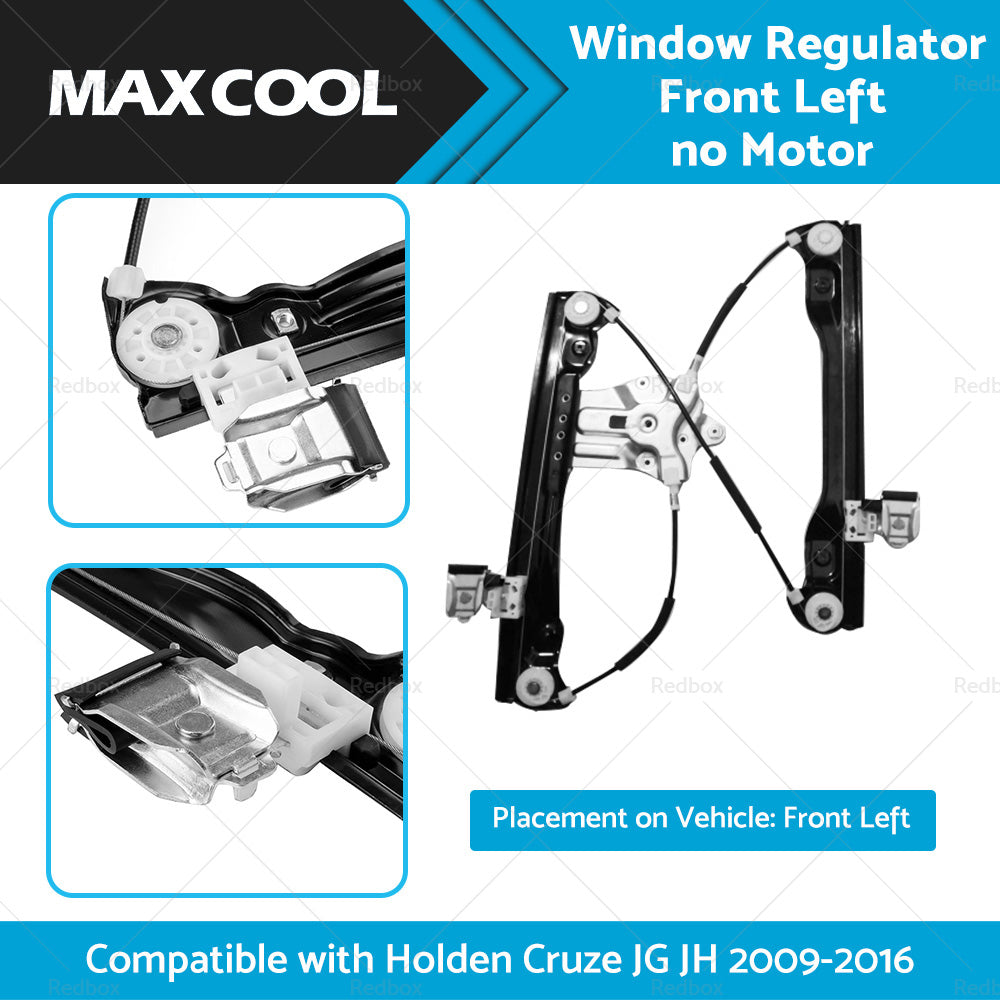 {{ Window Regulator Front Left  no Motor Suitable For Holden Cruze JG JH 2009-2016 }} - Buy Car Parts Online at {{ Kaka Auto Parts }}.