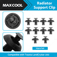 {{ 10x Suitable For Toyota LandCruiser 200 Engine Cover Clip Radiator Support Clip }} - Buy Car Parts Online at {{ Kaka Auto Parts }}.