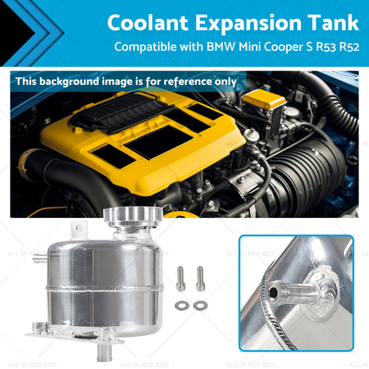 {{ Coolant Expansion Tank Suitable For BMW Mini Cooper S R53 2002-2006 Silver }} - Buy Car Parts Online at {{ Kaka Auto Parts }}.