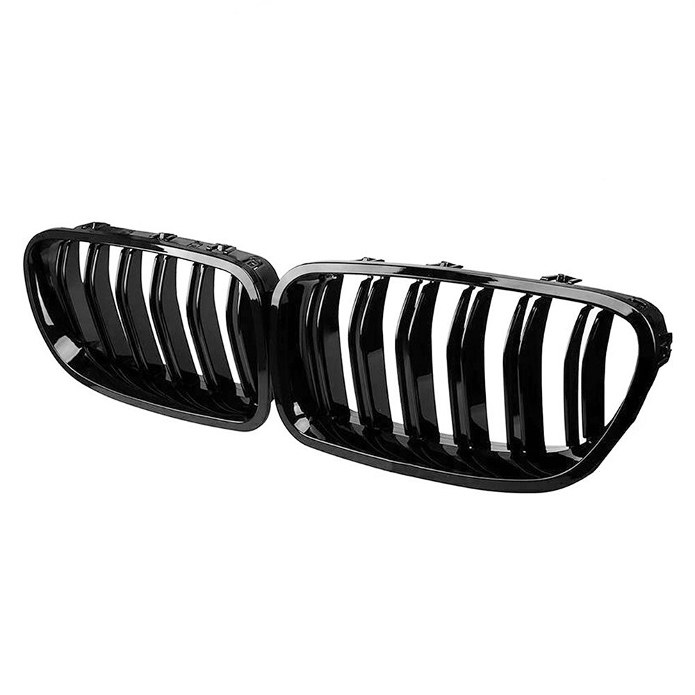 {{ Bumper Bar Grill Grille Bodykit Suitable For BMW 5 Series F10 F11 Gloss Black }} - Buy Car Parts Online at {{ Kaka Auto Parts }}.