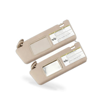 compare product Sun Visor Suitable for Toyota Tacoma 2005-2015 Left Right Beige No Light