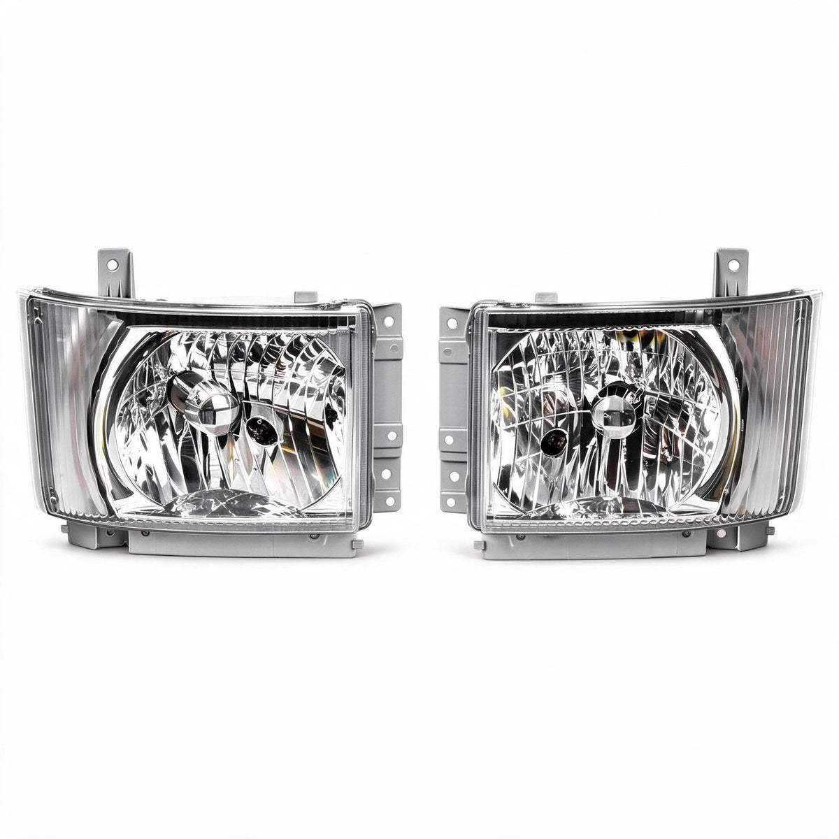 Headlight Assembly Set LH RH Manual Adjuster H4 Suitable for Isuzu F Series FRD - ZT2