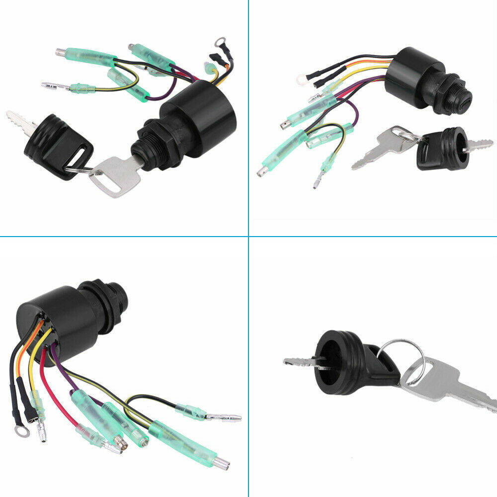 Ignition Key Switch Assembly Suitable For Mercury Outboard Boat Motor 87-17009A5