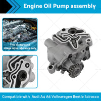 {{ Engine Oil Pump Assembly Suitable for Audi A4 A6 VW Golf Passat Tiguan 2013-2018 }} - Buy Car Parts Online at {{ Kaka Auto Parts }}.