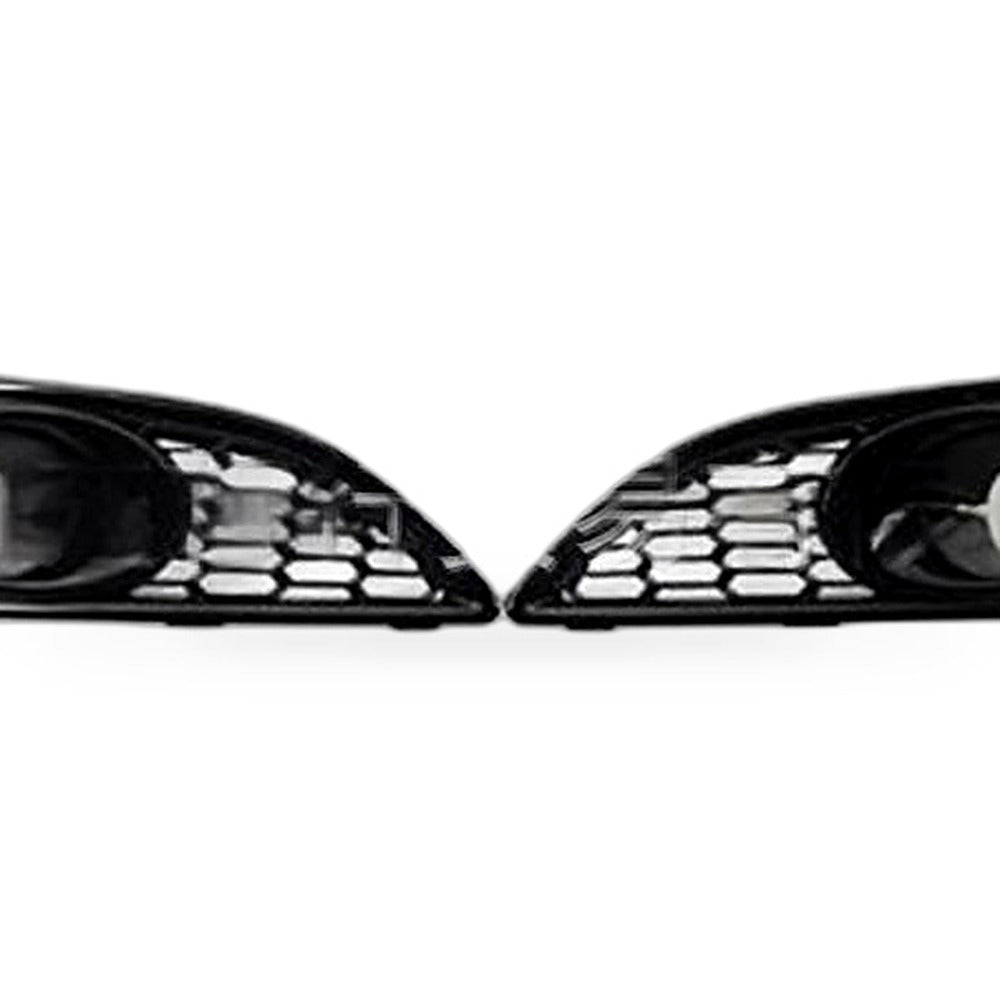 Front Mesh Grille Fog Light Frame Suitable for Ford Fiesta 2013-2016 1.6L - XQ1
