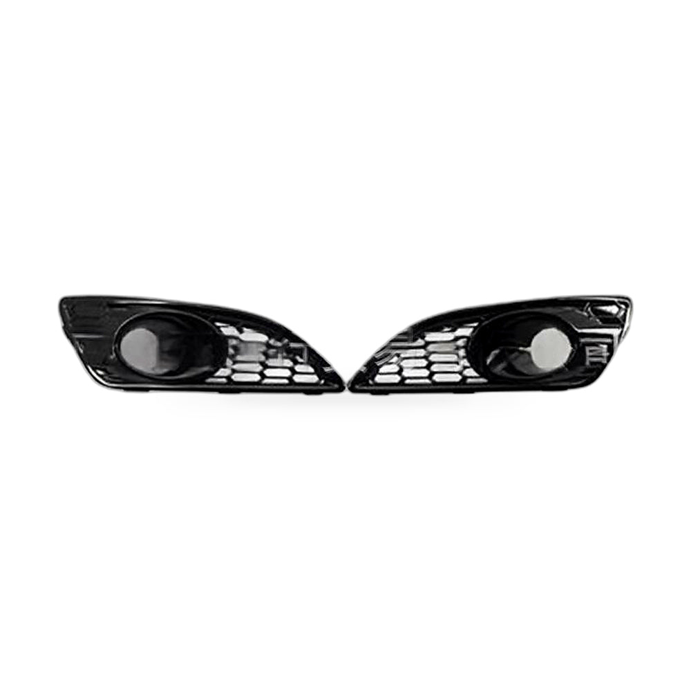 Front Mesh Grille Fog Light Frame Suitable for Ford Fiesta 2013-2016 1.6L - ZT2