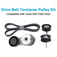 {{ Drive Belt Tensioner Pulley Kit Suitable for Great Wall V200 X200 2. 0L Diesel }} - Buy Car Parts Online at {{ Kaka Auto Parts }}.