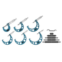 6x Precision Outside Micrometers 0-150mm Suitable For Machinist ¡§C Carbide 0.01mm