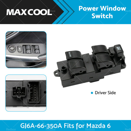 {{ GJ6A-66-350A Power Window Switch Front Right Suitable For Mazda 6 2003-2005 }} - Buy Car Parts Online at {{ Kaka Auto Parts }}.