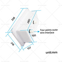 {{ 1 Set External RV Caravan Shower Box Exterior Faucet Camper Trailer Boat White }} - Buy Car Parts Online at {{ Kaka Auto Parts }}.
