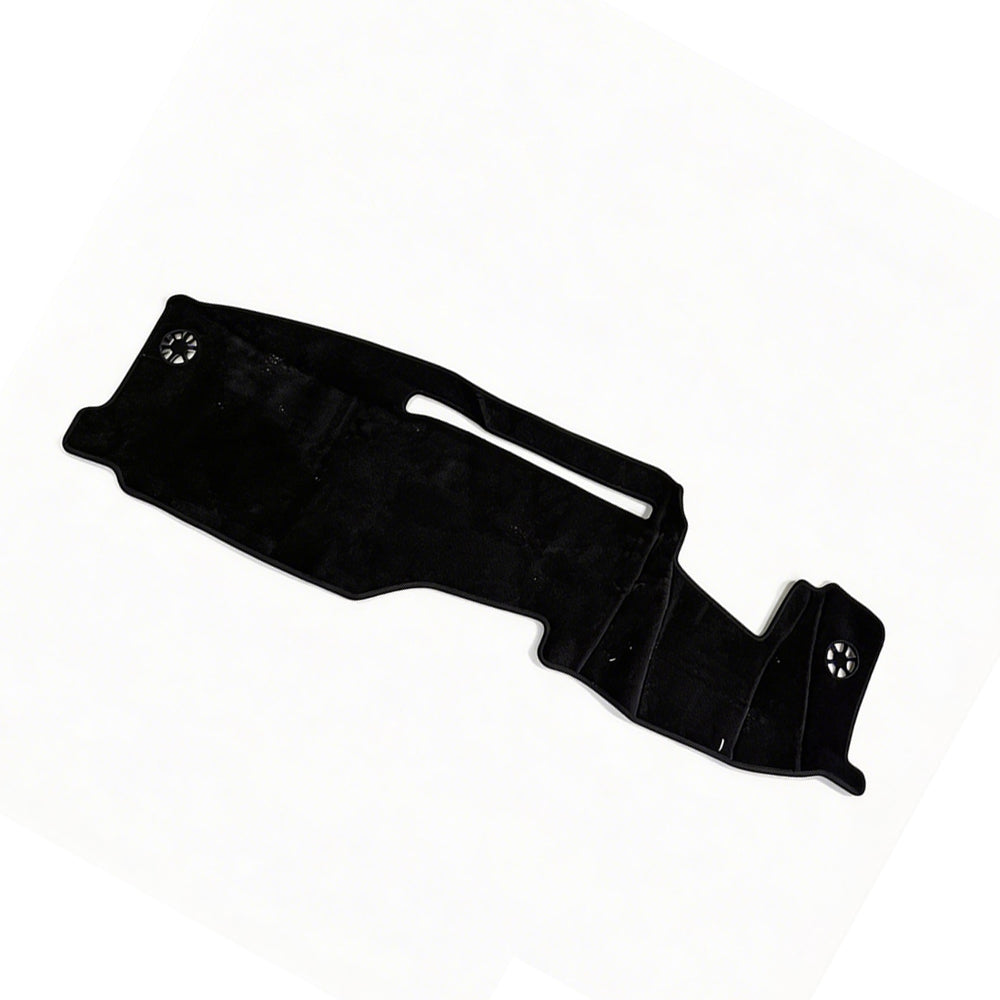 Black Dash Mat with HUD Suitable for Chevrolet Silverado 1500 LTZ ZR2 2023-2025