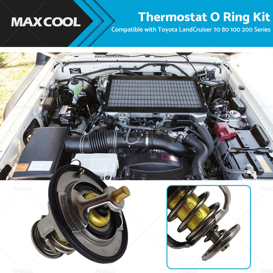 {{ 82隆忙 Thermostat O Ring Kit Suitable For Toyota LandCruiser 70 80 100 200 Series }} - Buy Car Parts Online at {{ Kaka Auto Parts }}.