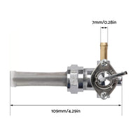 22mm Fuel Tap Petcock Valve Right Outlet Suitable For Bad Boy Blackline