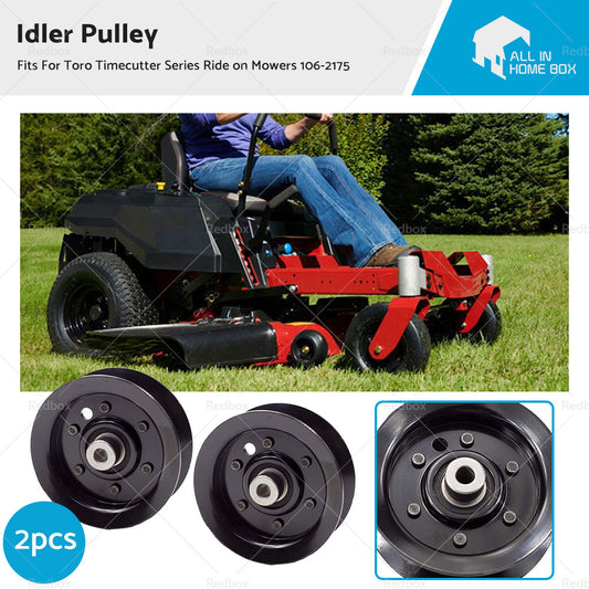 {{ 2PCS Idler Pulley For Toro Timecutter Series Ride on Mowers 106-2175 }} - Buy Car Parts Online at {{ Kaka Auto Parts }}.