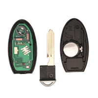 2x 433MHz 2 Buttons Chip Smart Remote Key Fob Suitable For Nissan Navara Cube