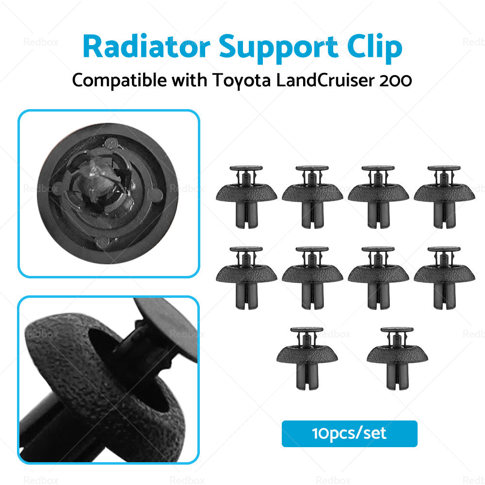 {{ 10x Suitable For Toyota LandCruiser 200 Engine Cover Clip Radiator Support Clip }} - Buy Car Parts Online at {{ Kaka Auto Parts }}.