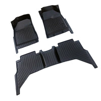 Anti-Slip 3D TPE Floor Mat Suitable For Isuzu D-MAX / Dmax Dual Cab 2012-2020